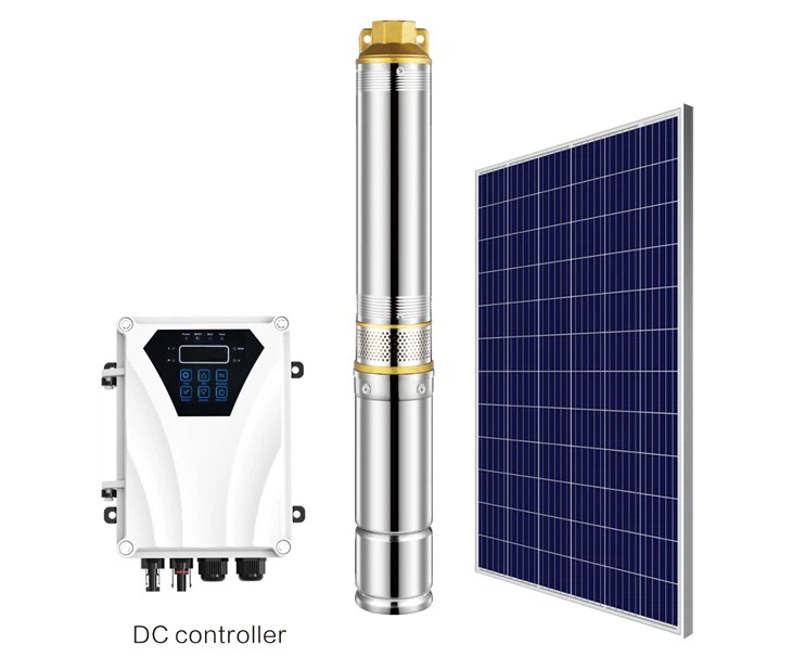 Bomba de agua solar sumergible DC sin escobillas